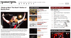 Desktop Screenshot of maximummetal.com